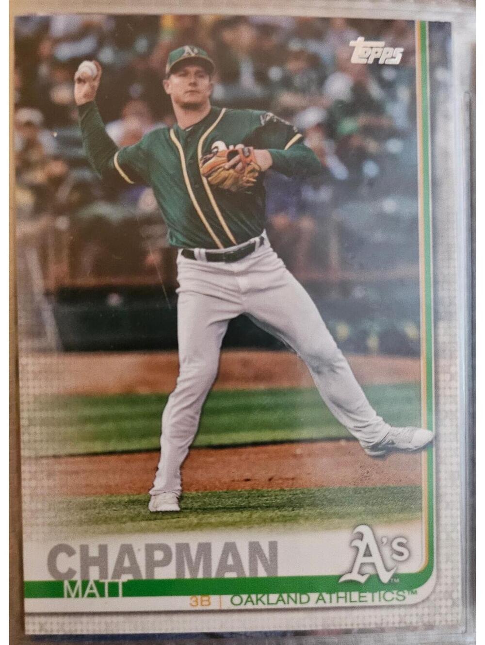 2019 Topps Baseball #166 Matt Chapman
